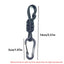Paracord Carabiner Keychain