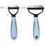 Pet Deshedding & Dematting Grooming Brush