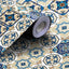 Retro European Tile Self-Adhesive Wallpaper Roll