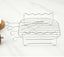 Stainless Steel Skewer Rack for Air Fryers & Grills