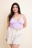 Ruched Bralette - Plus Size