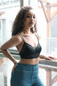 Strappy Geometric Lace Bralette