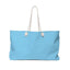 Light Blue Weekender Tote Bag