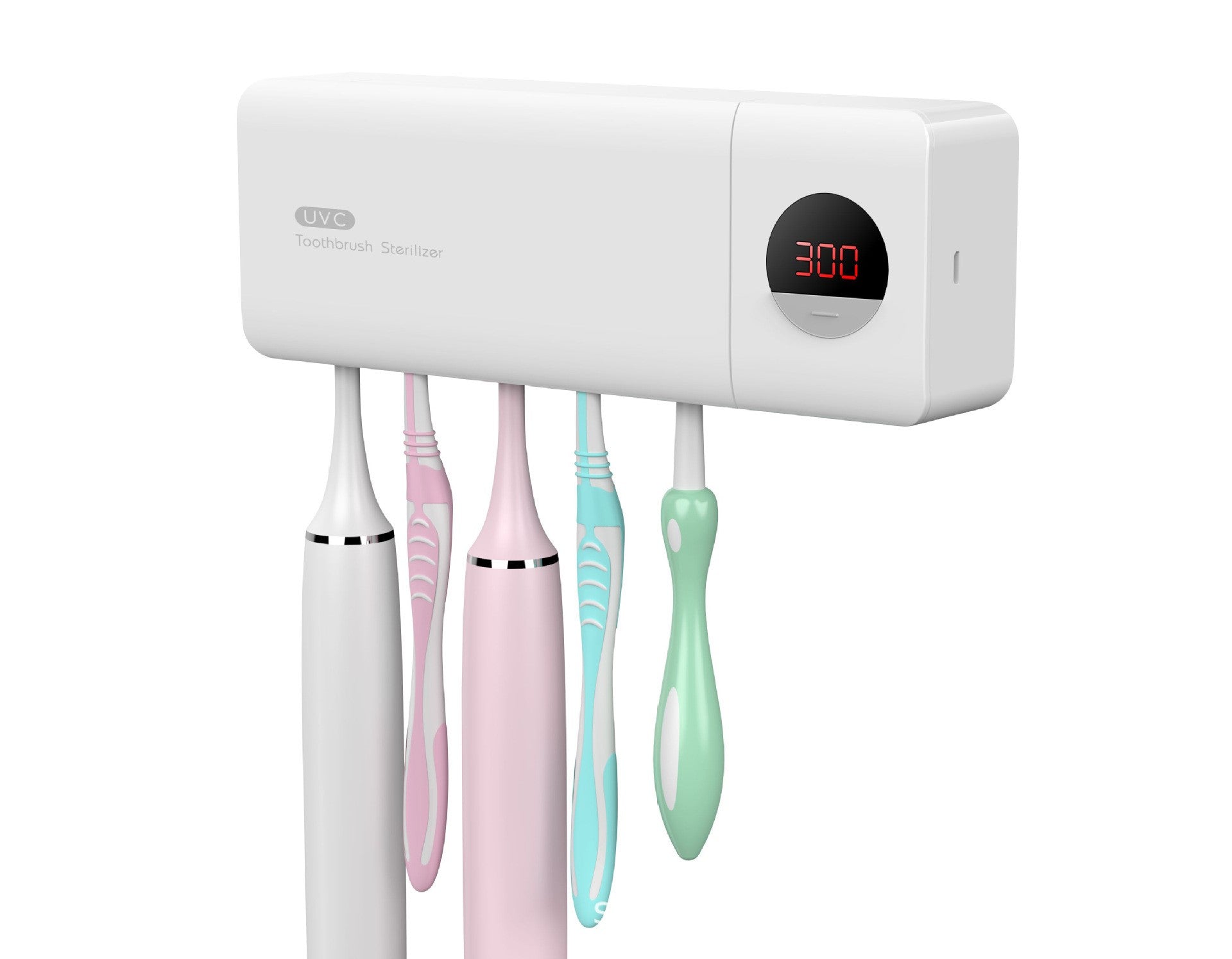 UVC Toothbrush Sterilizer Wall Mount Secondary image
