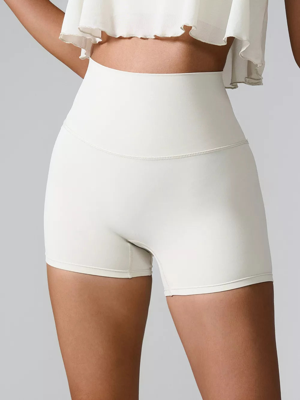 High-Waist Pocket Active Shorts Secondary image