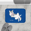 Just Husky Blue Bath Mat