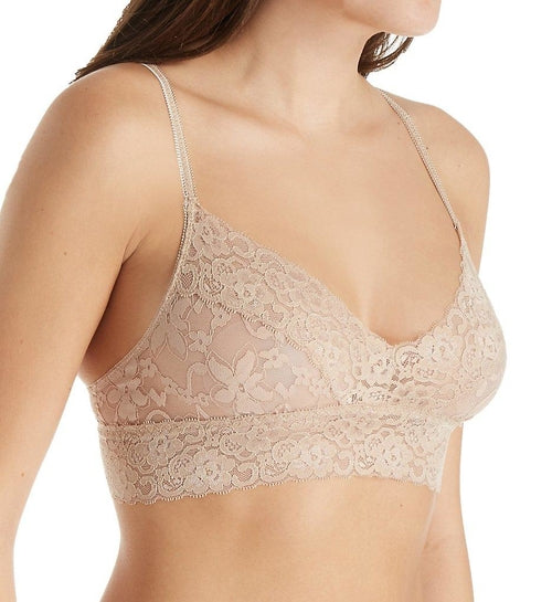 Semisheer Lace Wireless Bralette