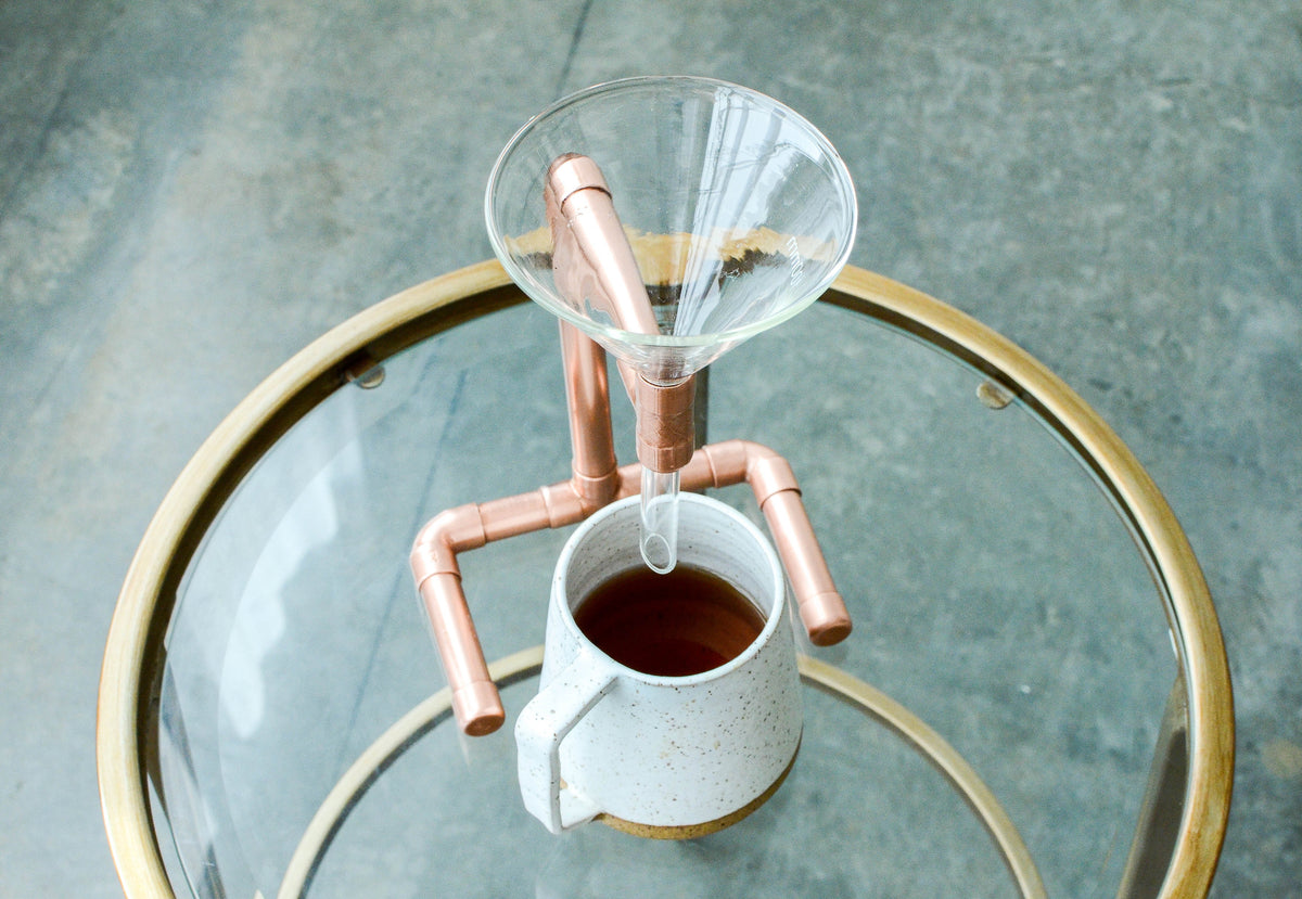 Copper Coffee Pour Over Stand Main image