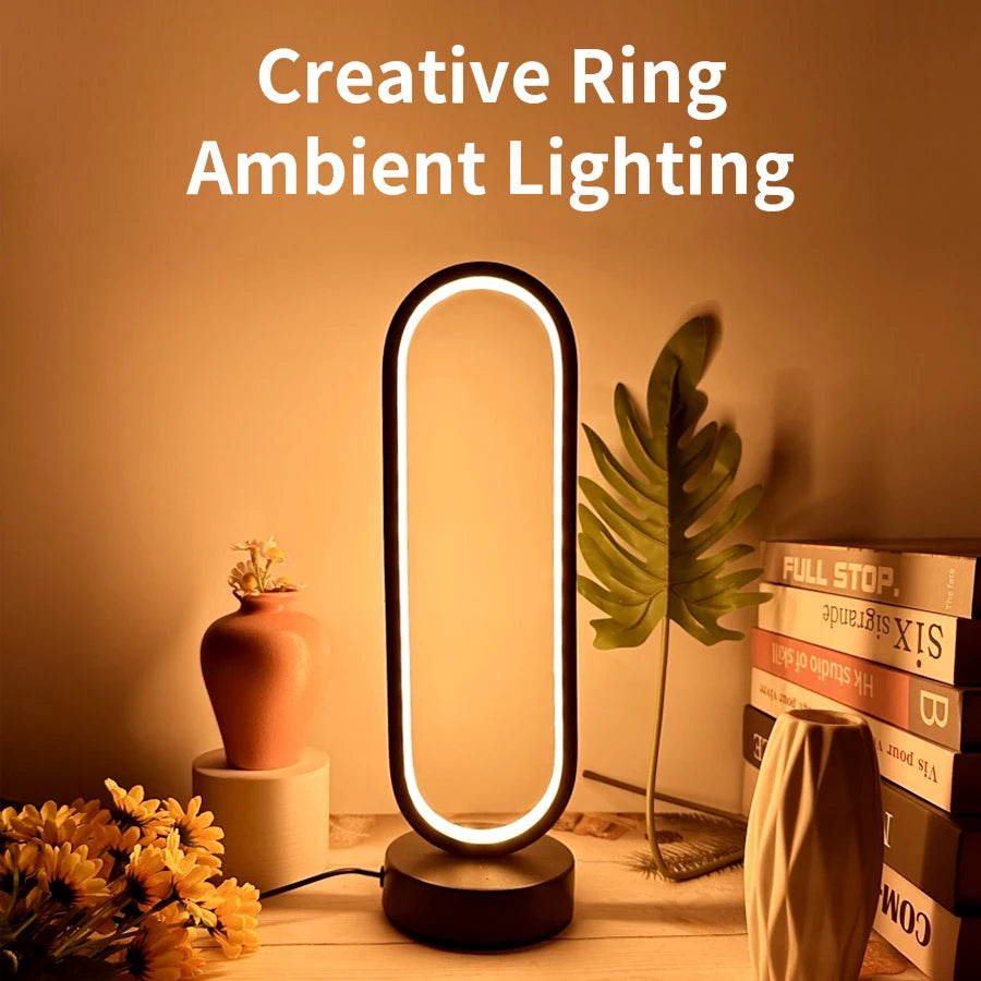 Ring LED Ambient Table Lamp