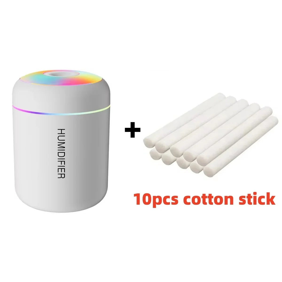 Mini USB Aroma Diffuser Humidifier with LED Light