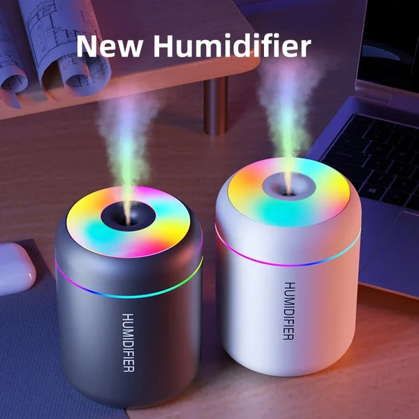 Mini USB Aroma Diffuser Humidifier with LED Light