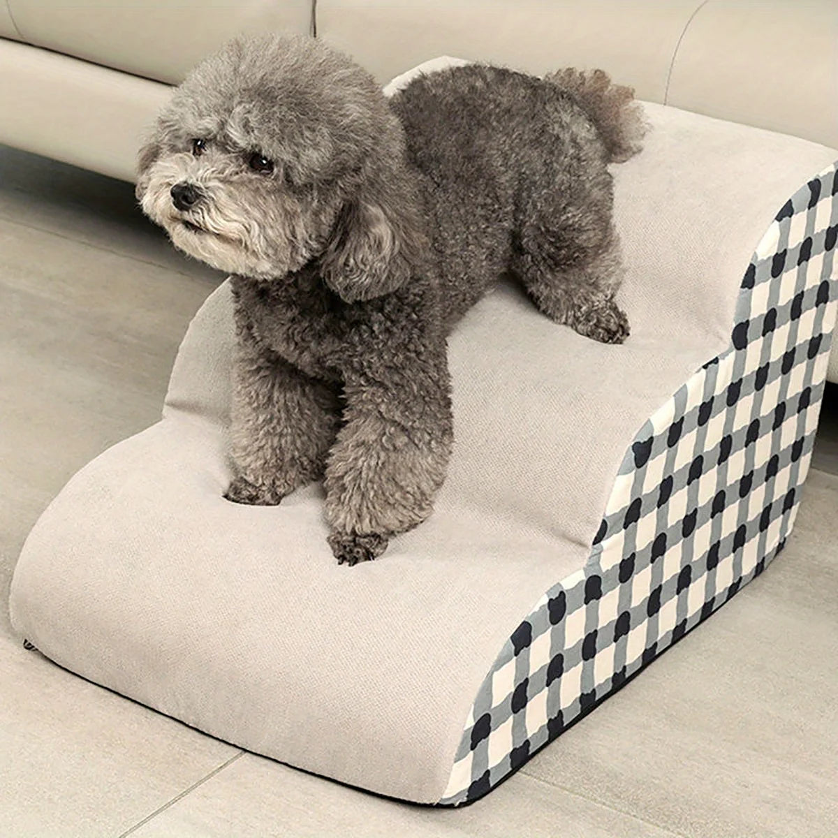 Foam Pet Stairs - Non-Slip Dog & Cat Steps Secondary image