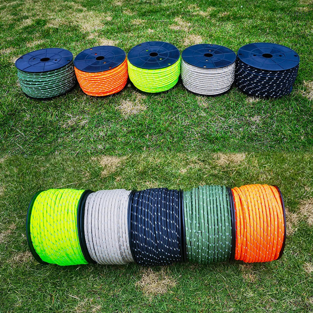 Reflective Paracord Rope - 50M Survival Cord