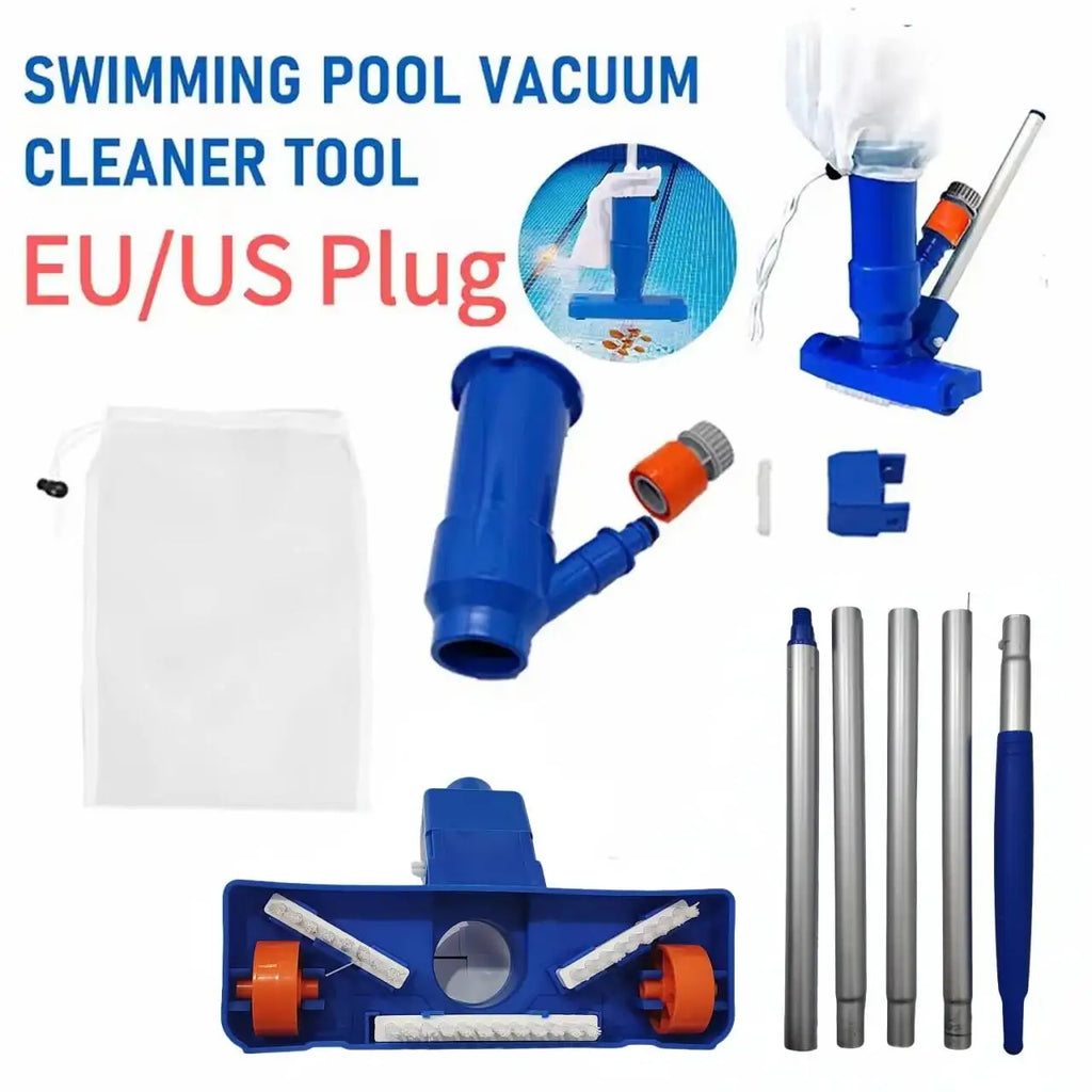 Portable Pool Vacuum Cleaner with Mesh Bag