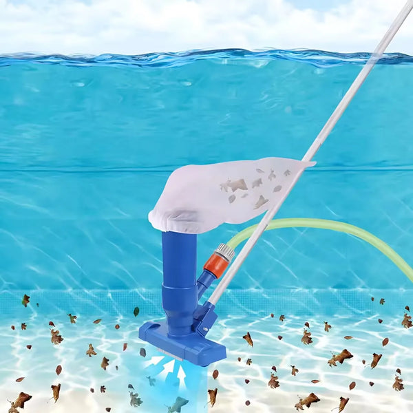 Portable Pool Vacuum Cleaner with Mesh Bag