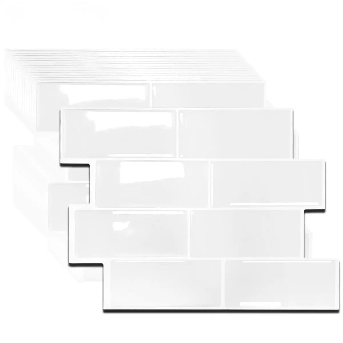 Peel & Stick Waterproof Wall Tile Stickers