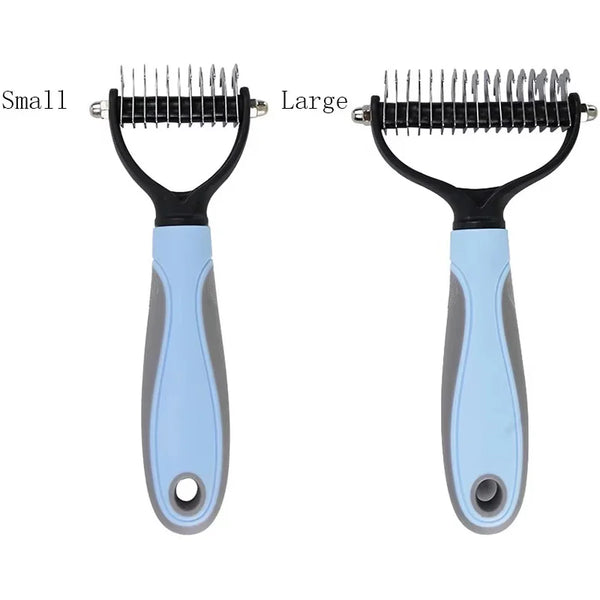 Pet Deshedding & Dematting Grooming Brush