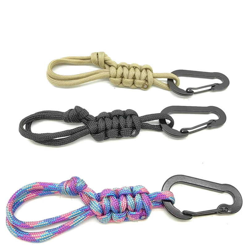 Paracord Carabiner Keychain