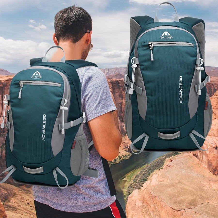 30L Lightweight Hiking Backpack with Rain Cover Secondary image