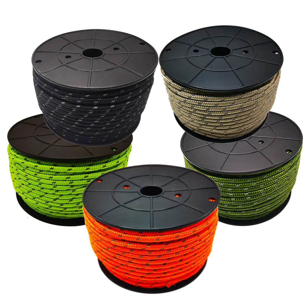 Reflective Paracord Rope - 50M Survival Cord