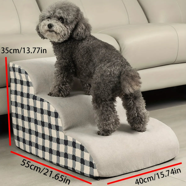 Foam Pet Stairs - Non-Slip Dog & Cat Steps