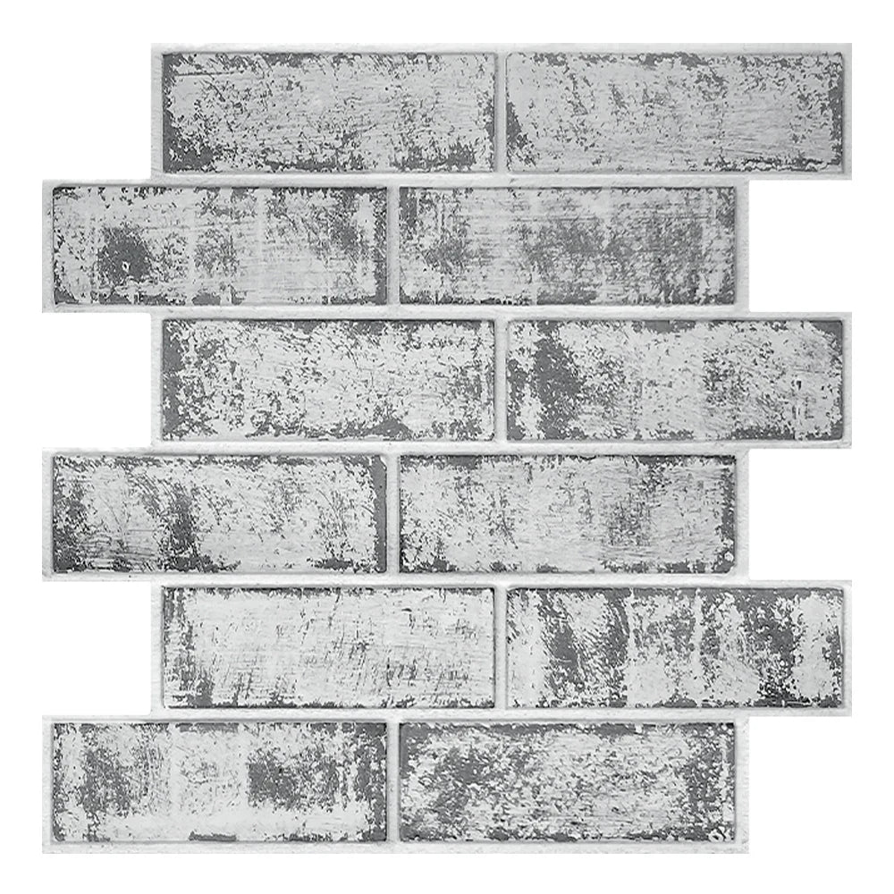 Faux Brick 3D Wall Panels - Peel & Stick Self-Adhesive Tiles