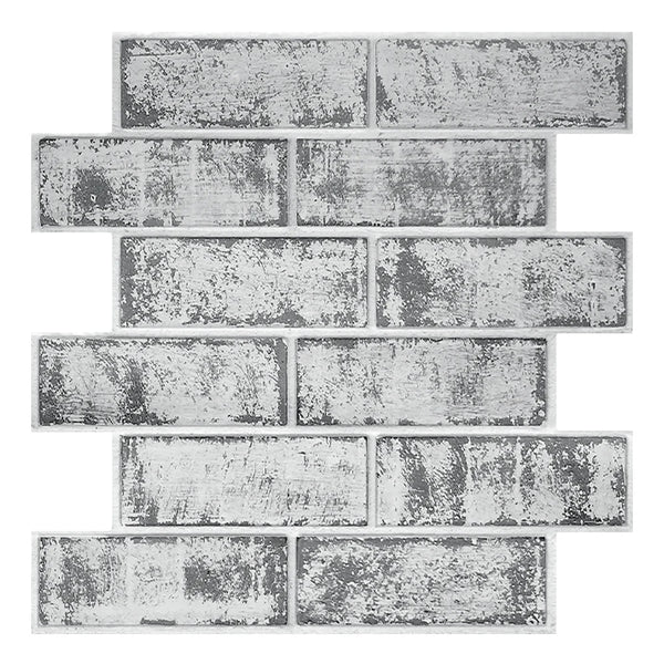Faux Brick 3D Wall Panels - Peel & Stick Self-Adhesive Tiles