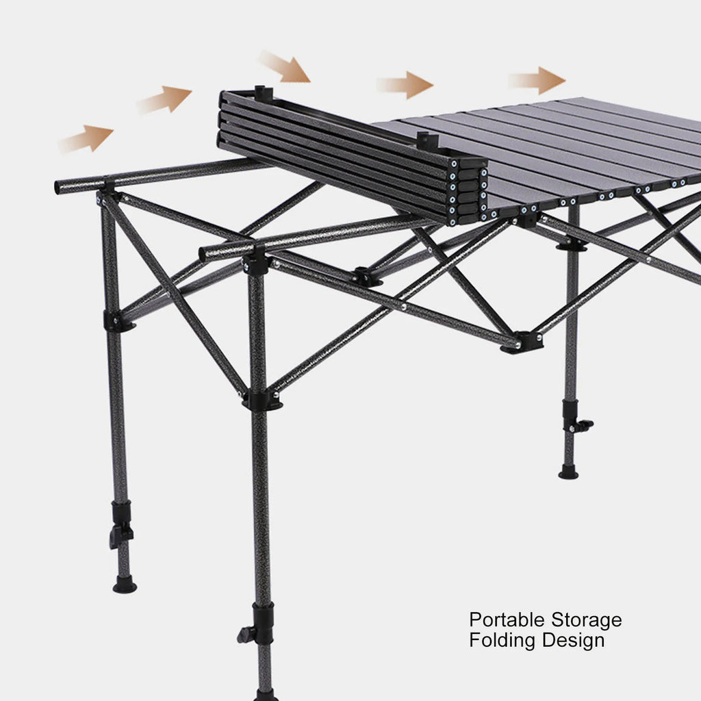 Portable Folding Camping Table with Storage Pouch