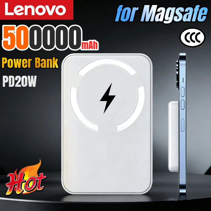 Lenovo Magnetic Wireless Power Bank for MagSafe