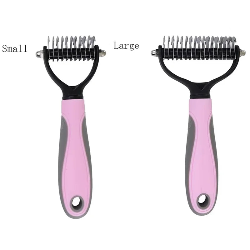 Pet Deshedding & Dematting Grooming Brush