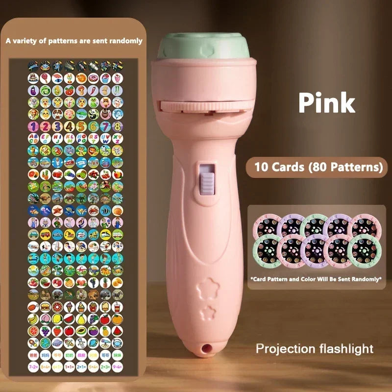 Kids Projection Flashlight with 80 Patterns Main image