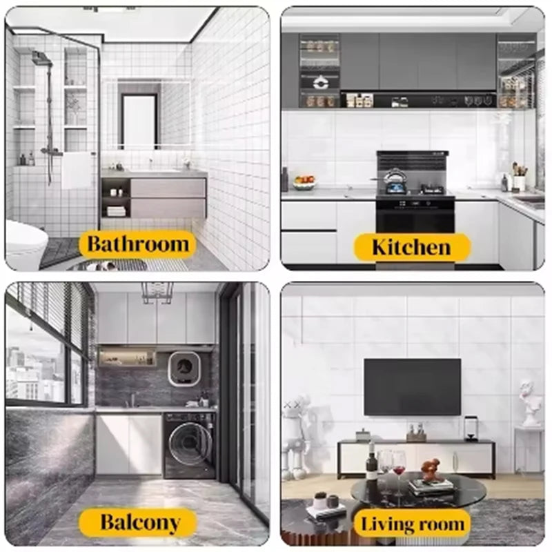 Self-Adhesive Waterproof Marble Wallpaper Roll