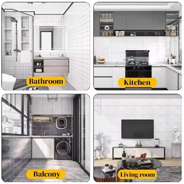 Self-Adhesive Waterproof Marble Wallpaper Roll