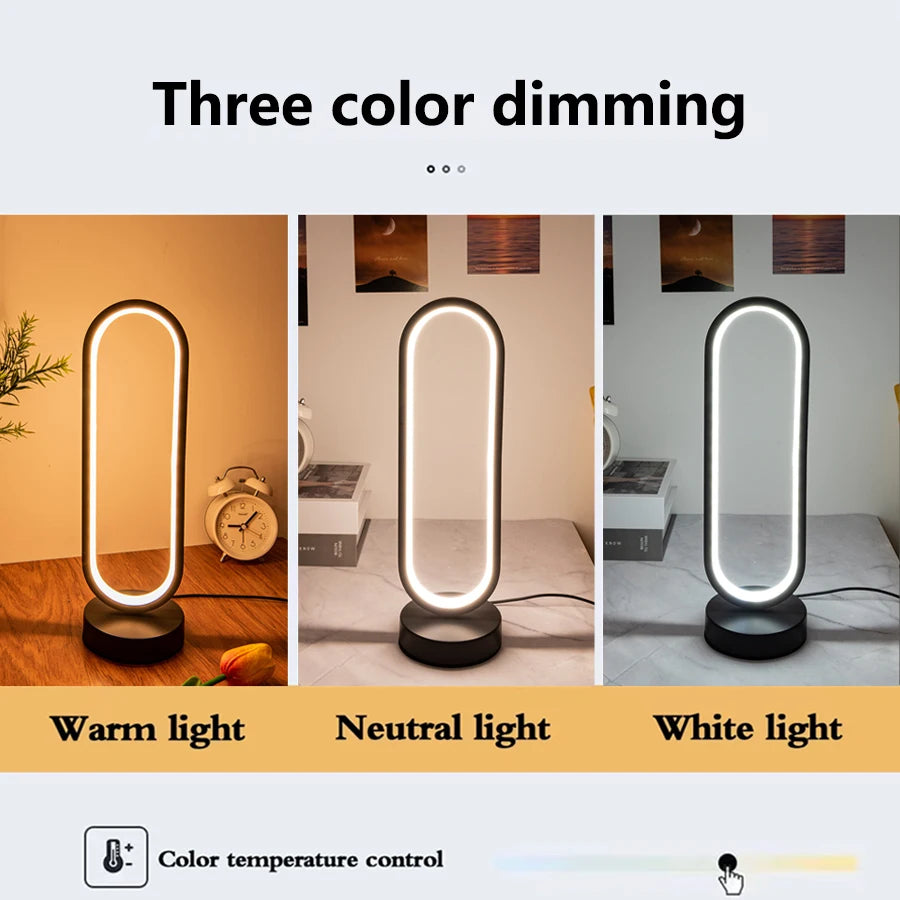 Ring LED Ambient Table Lamp