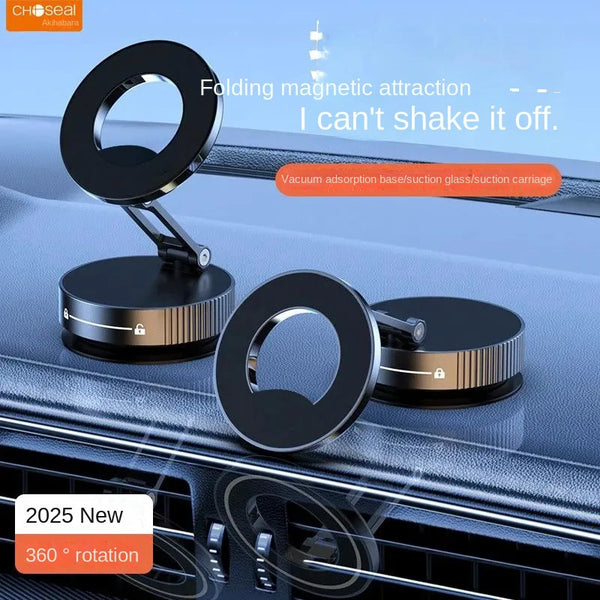 360° Magnetic Vacuum Car Phone Mount