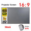 Portable Anti-Light Projector Screen