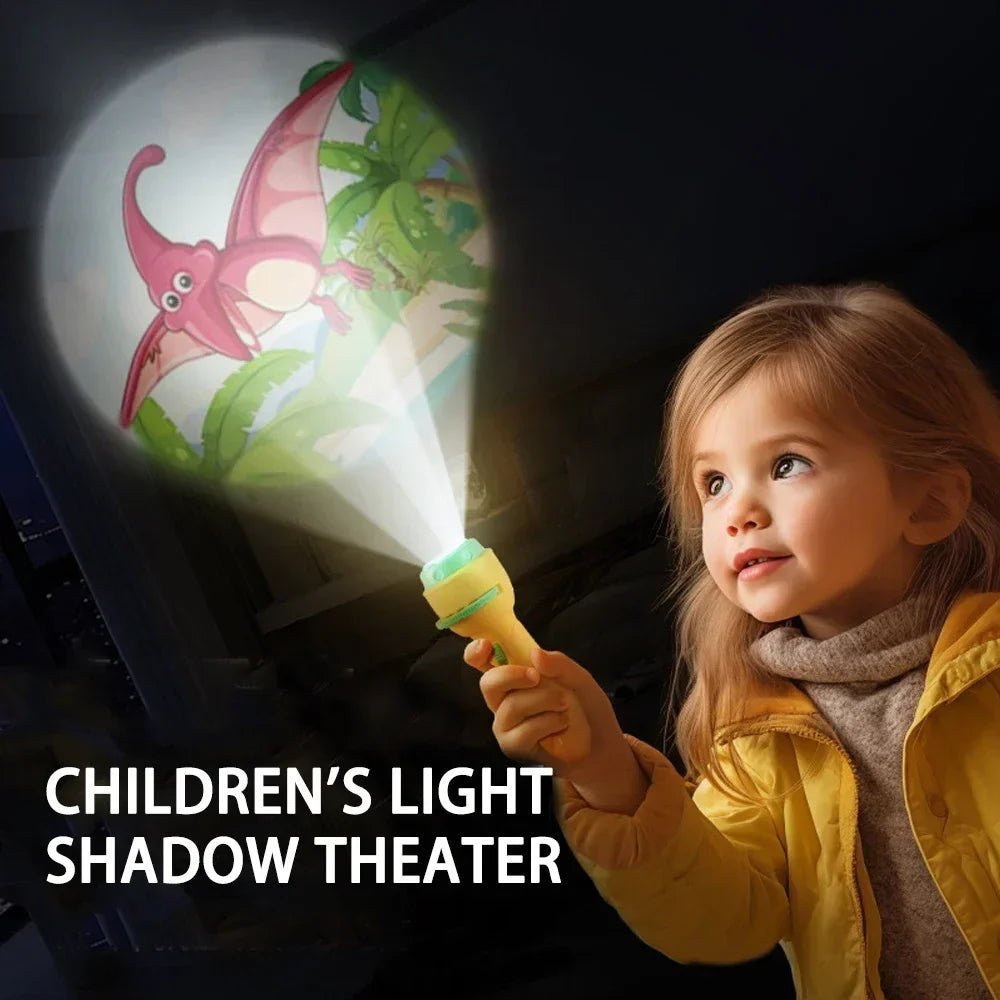 Kids Projection Flashlight with 80 Patterns