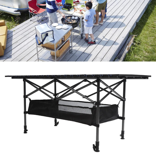 Portable Folding Camping Table with Storage Pouch