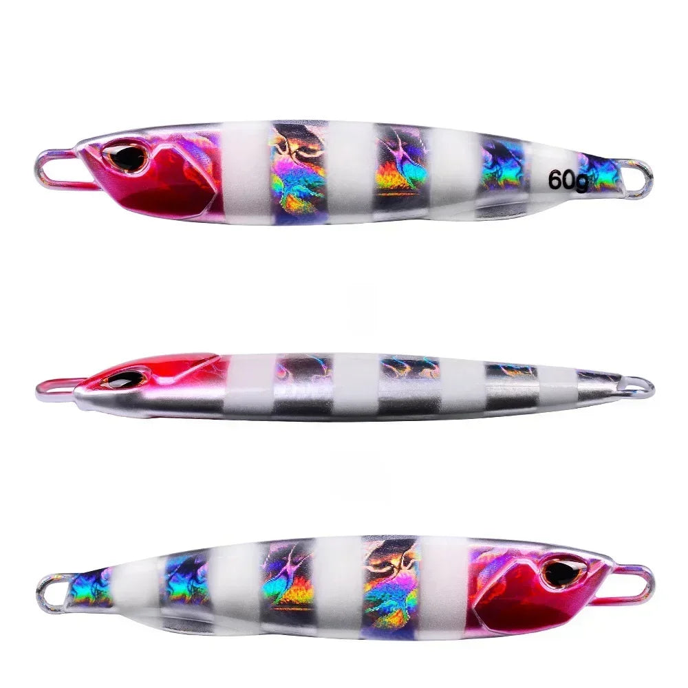 Metal Jig Fishing Lures - Multi-Weight Set