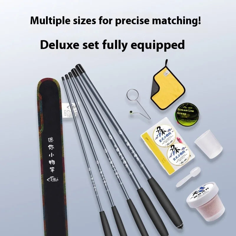 Compact Telescopic Fishing Rod Set Secondary image