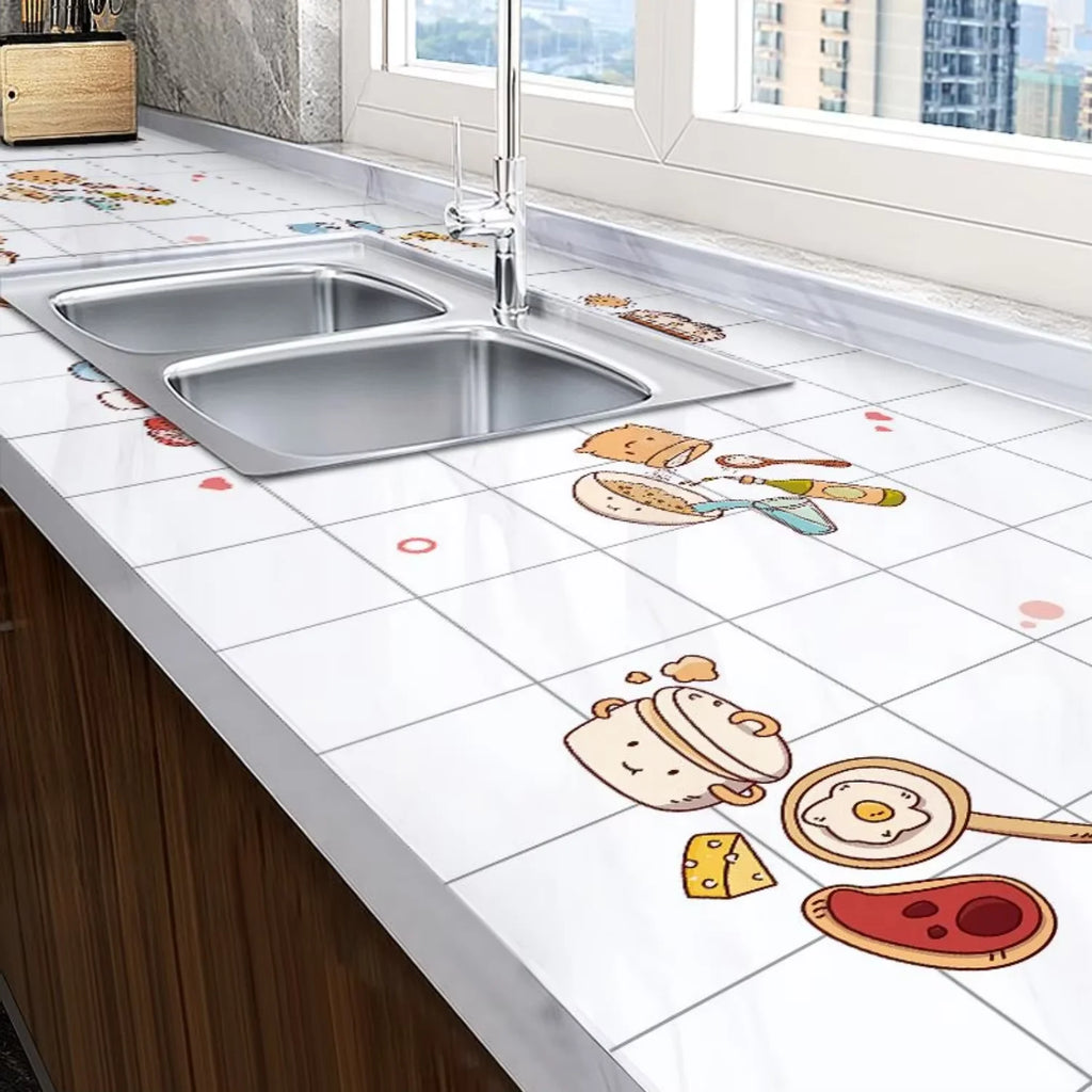 Self-Adhesive Marble Wallpaper Sticker Roll