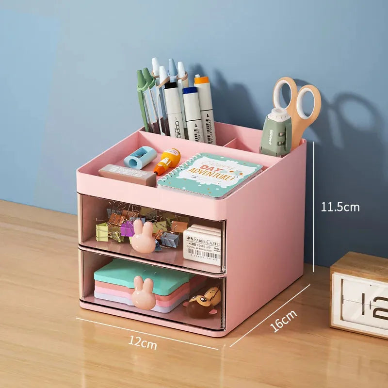 Desktop Storage Organizer with Drawers