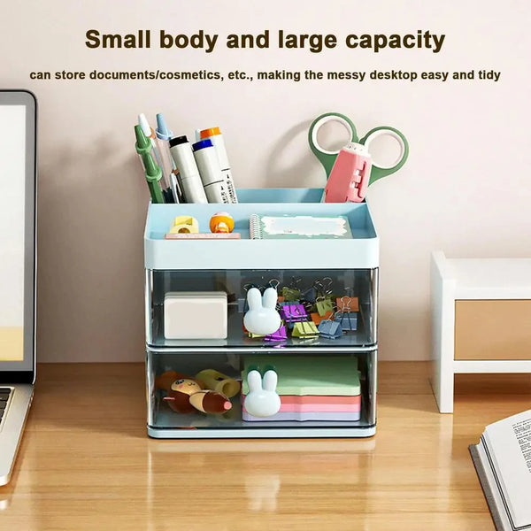 Desktop Storage Organizer with Drawers