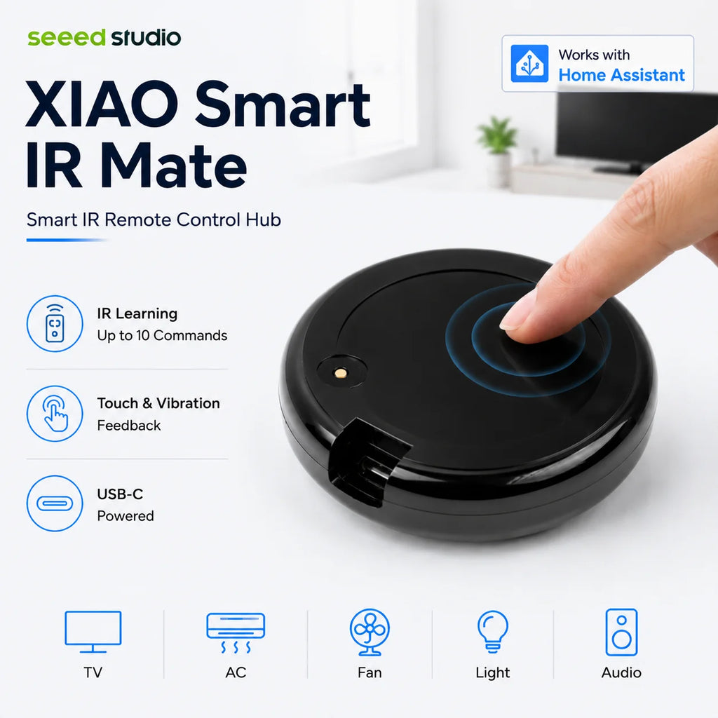 XIAO Smart IR Mate - Smart Infrared Remote Control Hub