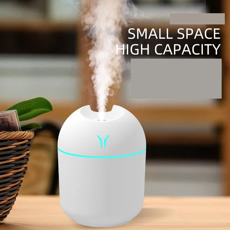 Mini USB Cool Mist Humidifier & Essential Oil Diffuser with LED Light Secondary image