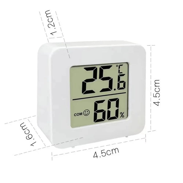 LCD Digital Alarm Clock with Weather & Temperature Display