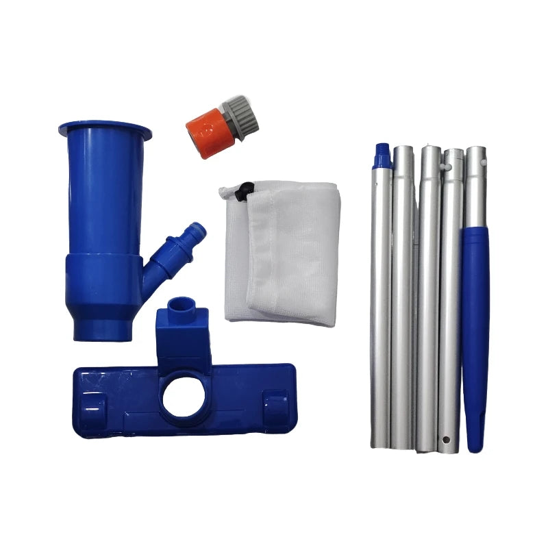 Portable Pool Vacuum Cleaner with Mesh Bag