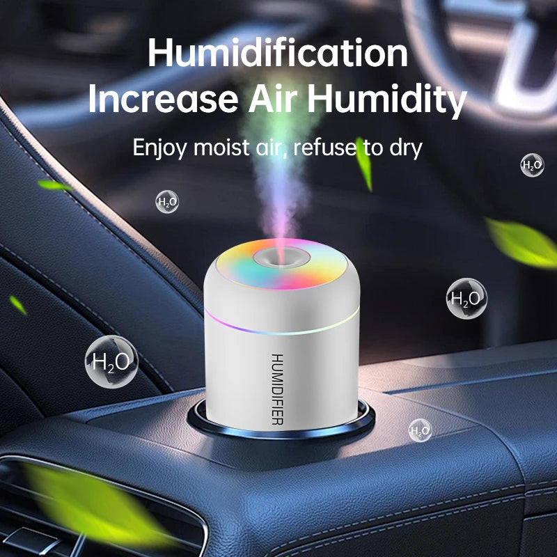 Mini USB Aroma Diffuser Humidifier with LED Light Secondary image