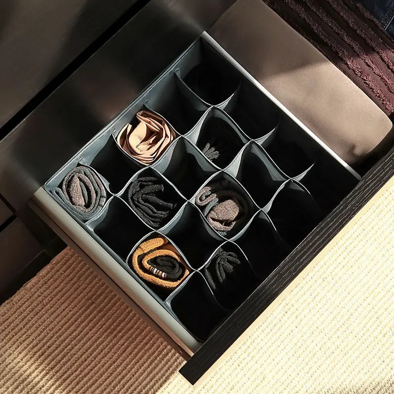 Foldable Drawer Organizer Dividers Set