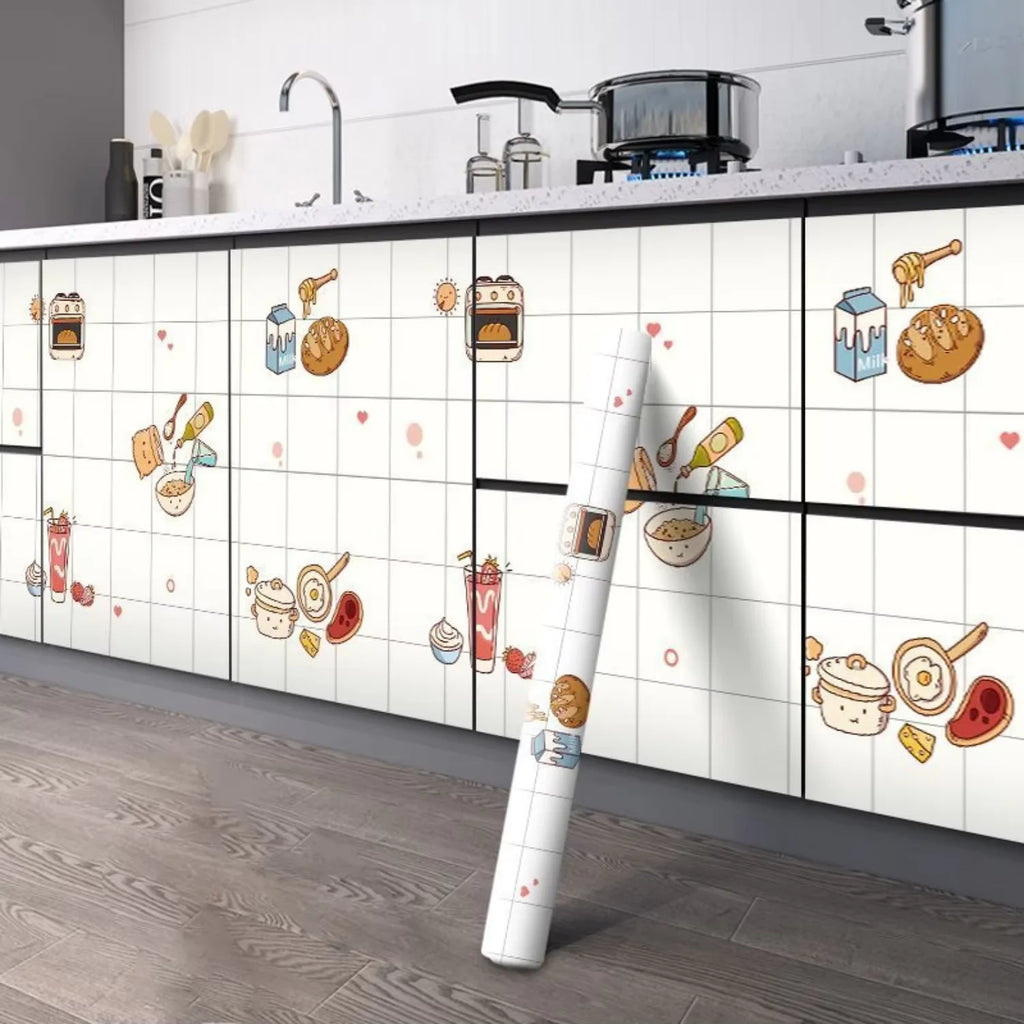 Self-Adhesive Marble Wallpaper Sticker Roll